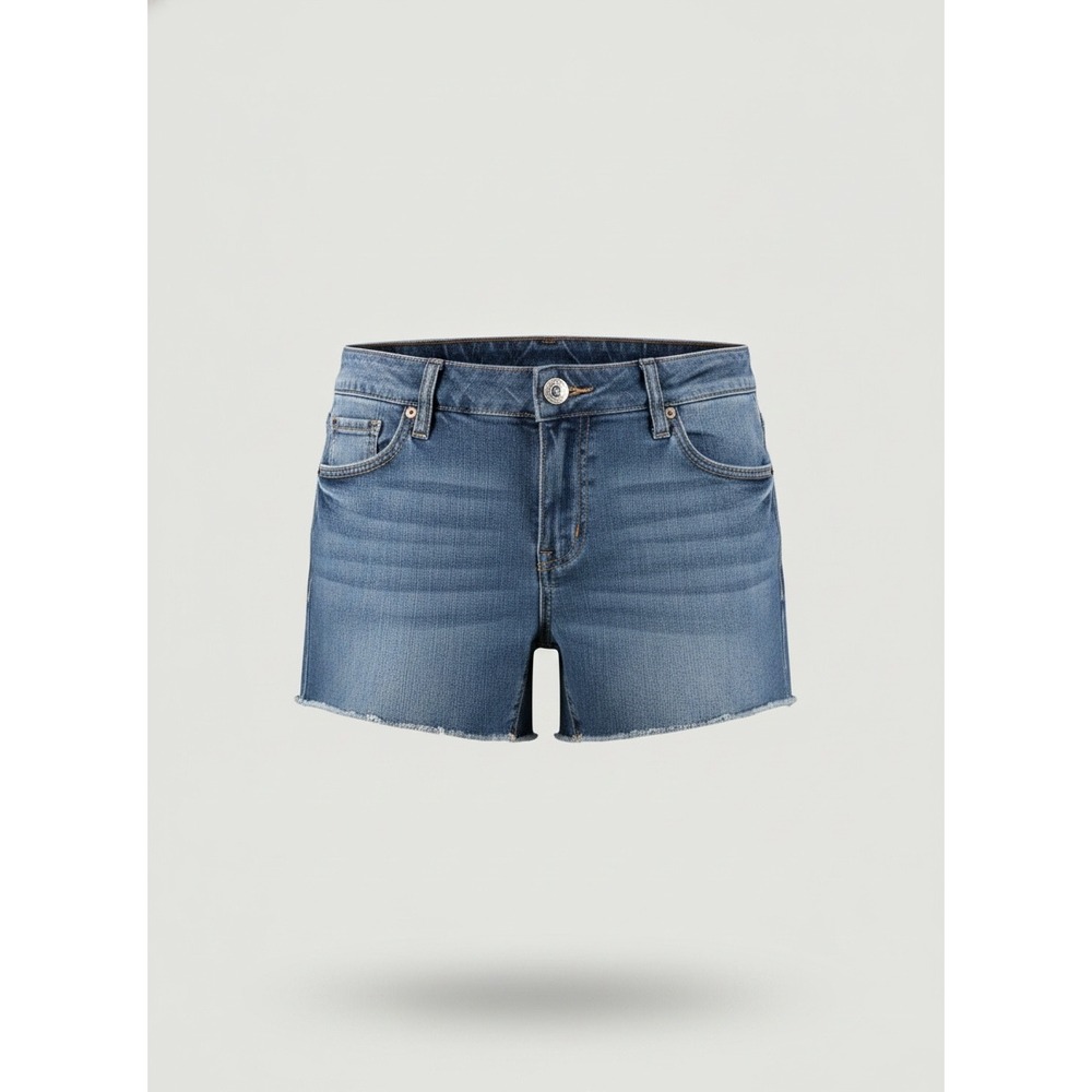 Guess Womens Medium Wash Denim Cut Off Shorts Size 34 Q21D0200000